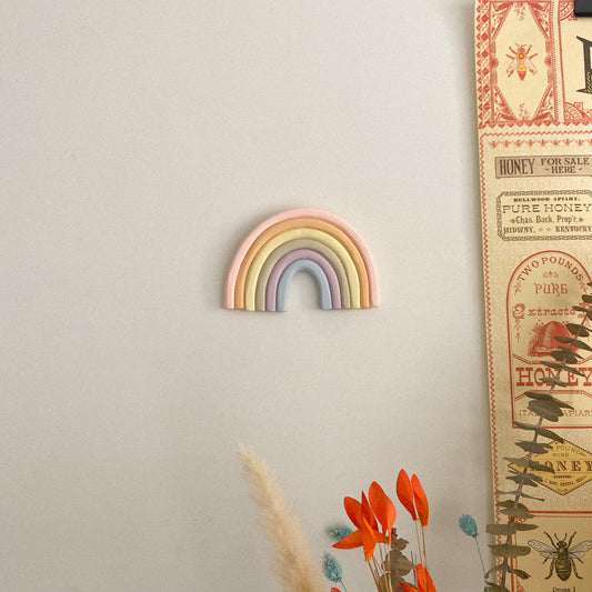 Pastel Rainbow Wall Hanging - MADE TO ORDER